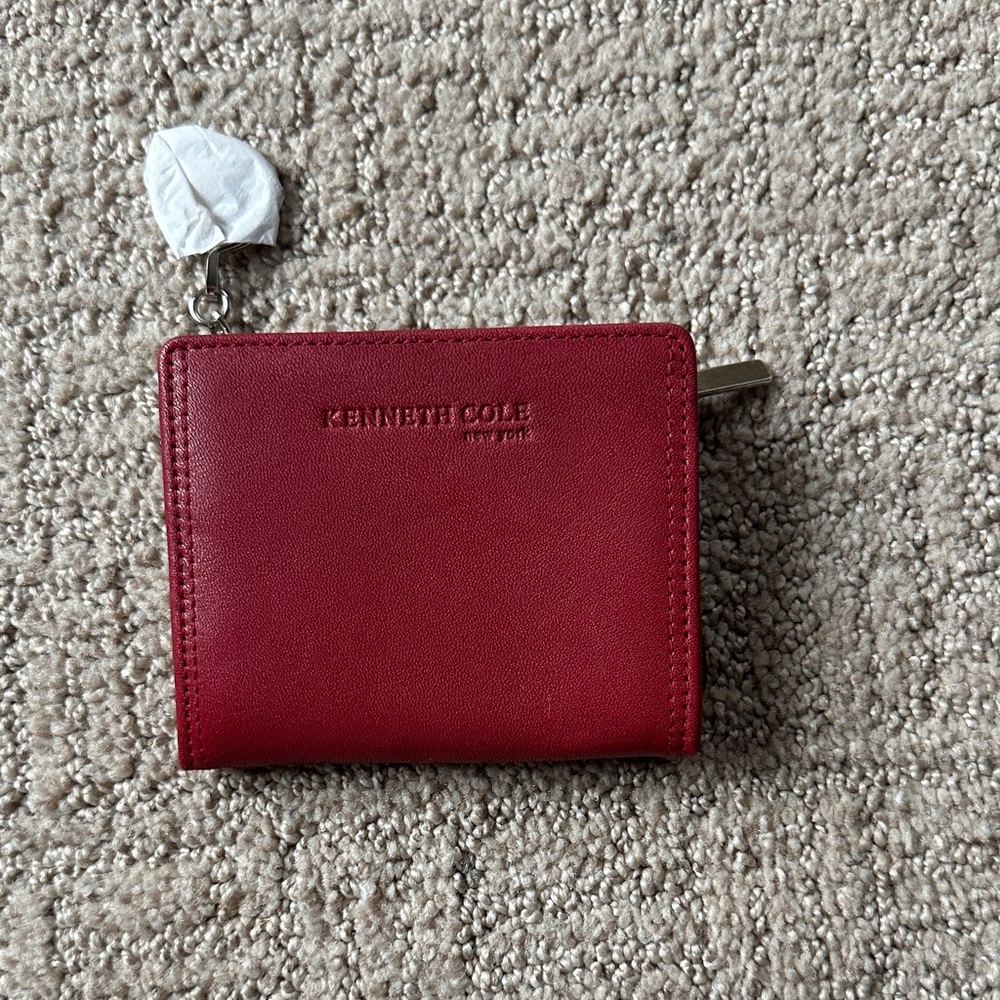 Kenneth Cole Crimson Leather Wallet